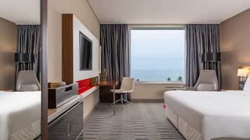 1 soveværelse, premium-sengetøj, minibar, pengeskab på værelset