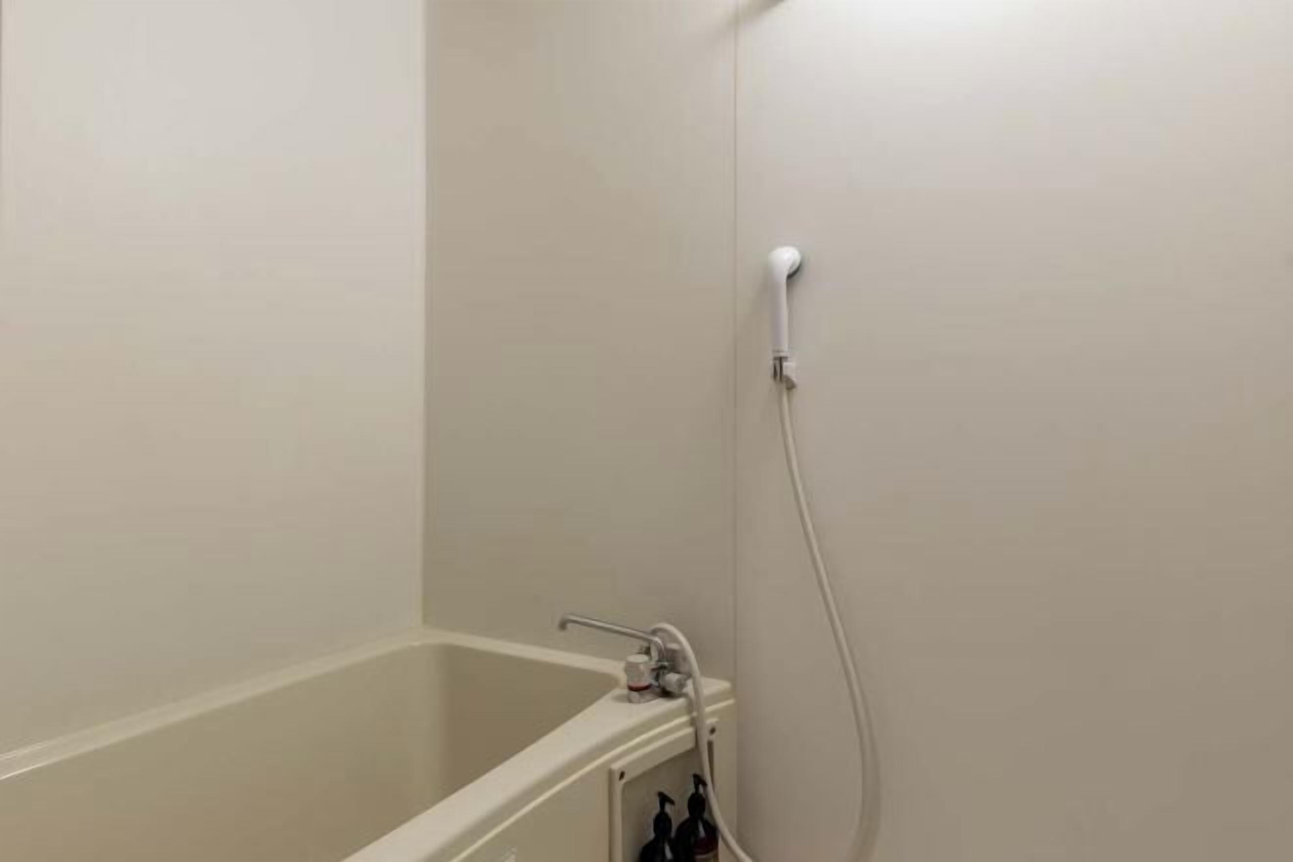 Bathroom | Combined shower/tub, deep soaking tub, free toiletries, hair dryer