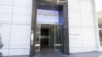 Entrée de l’hébergement