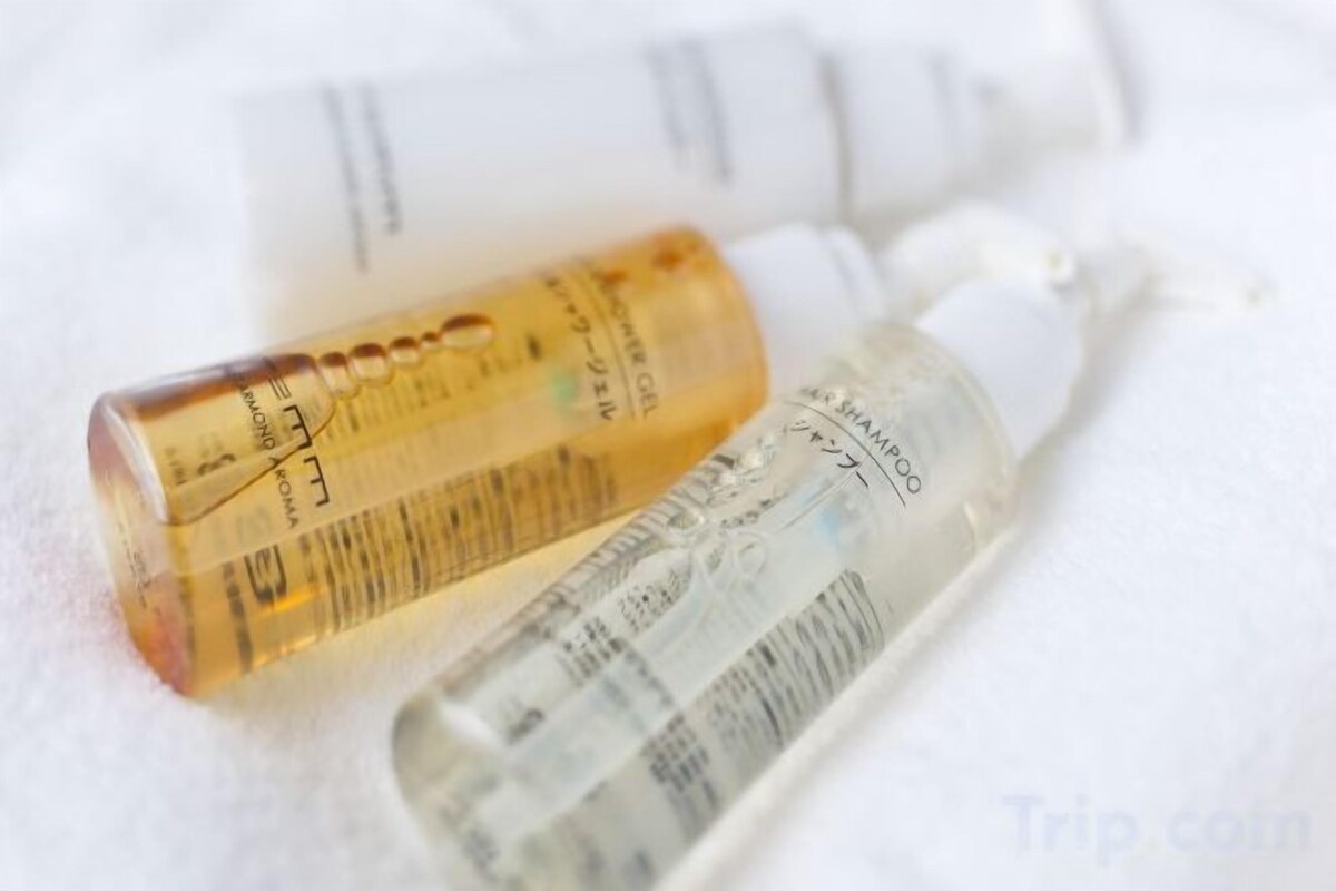 Bathroom amenities | Shower, rainfall showerhead, eco-friendly toiletries, hair dryer