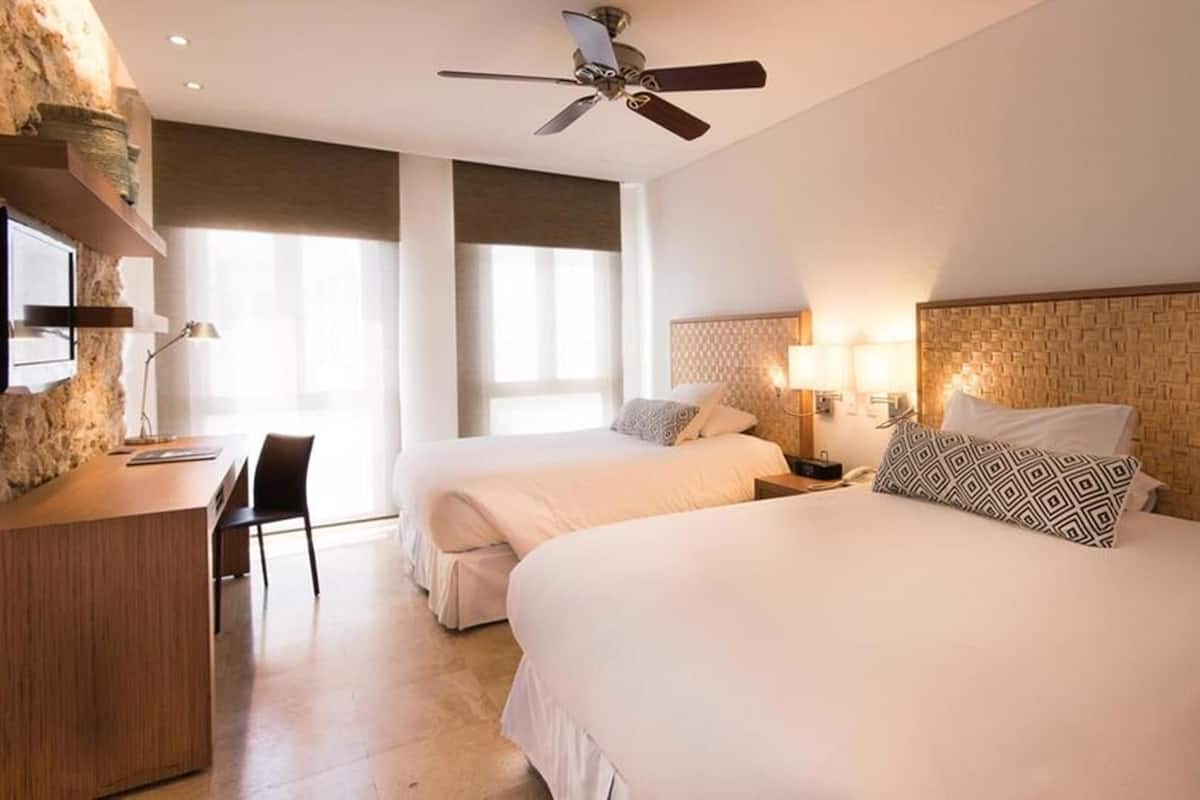 Premium bedding, minibar, in-room safe, desk