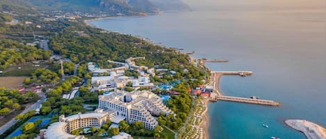 Blick von der Unterkunft