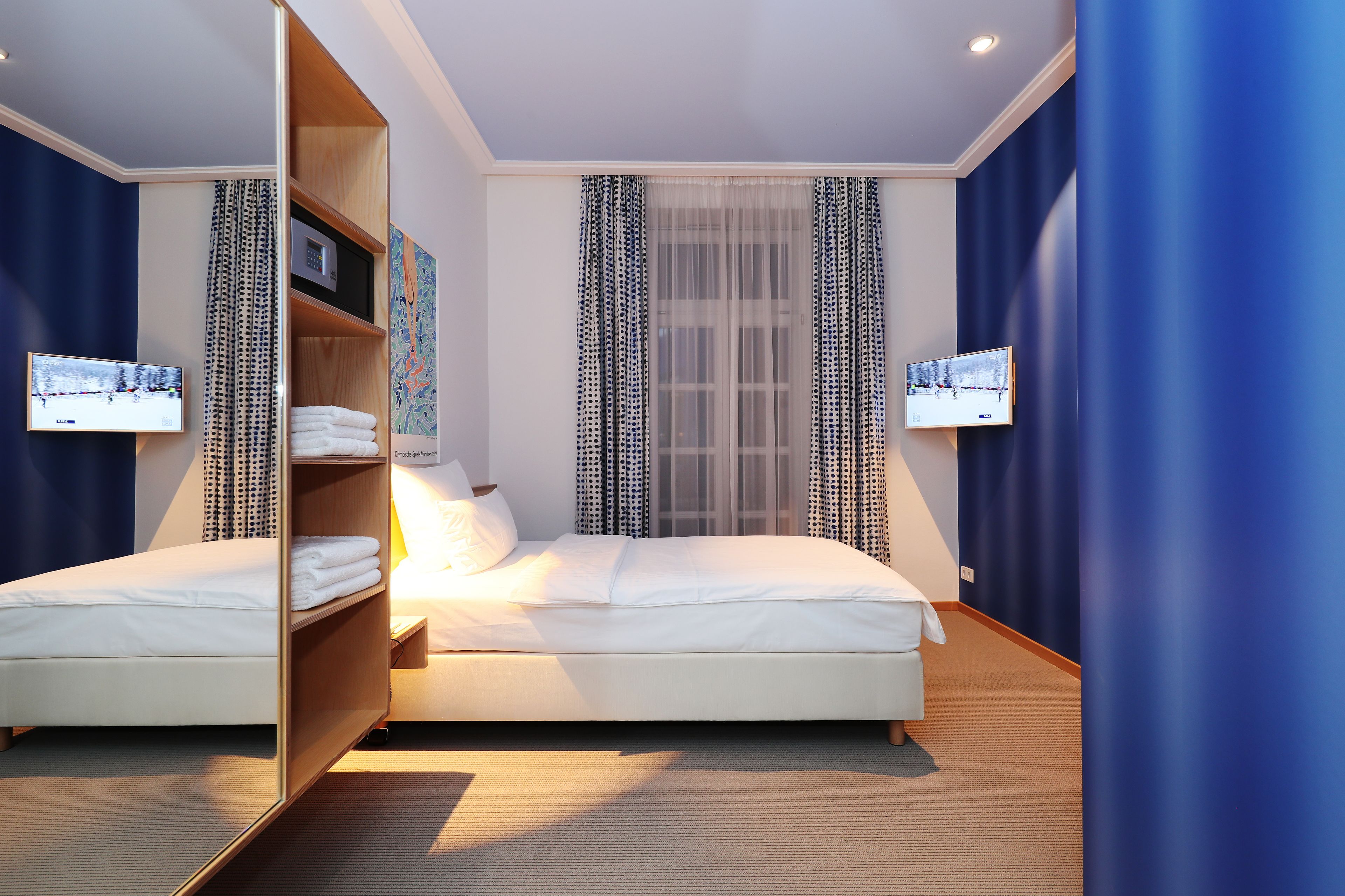 quiet single room | hypo-allergenic bedding, in-room safe, individually decorated