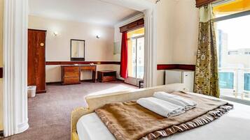 Pillowtop beds, iron/ironing board, rollaway beds, free WiFi