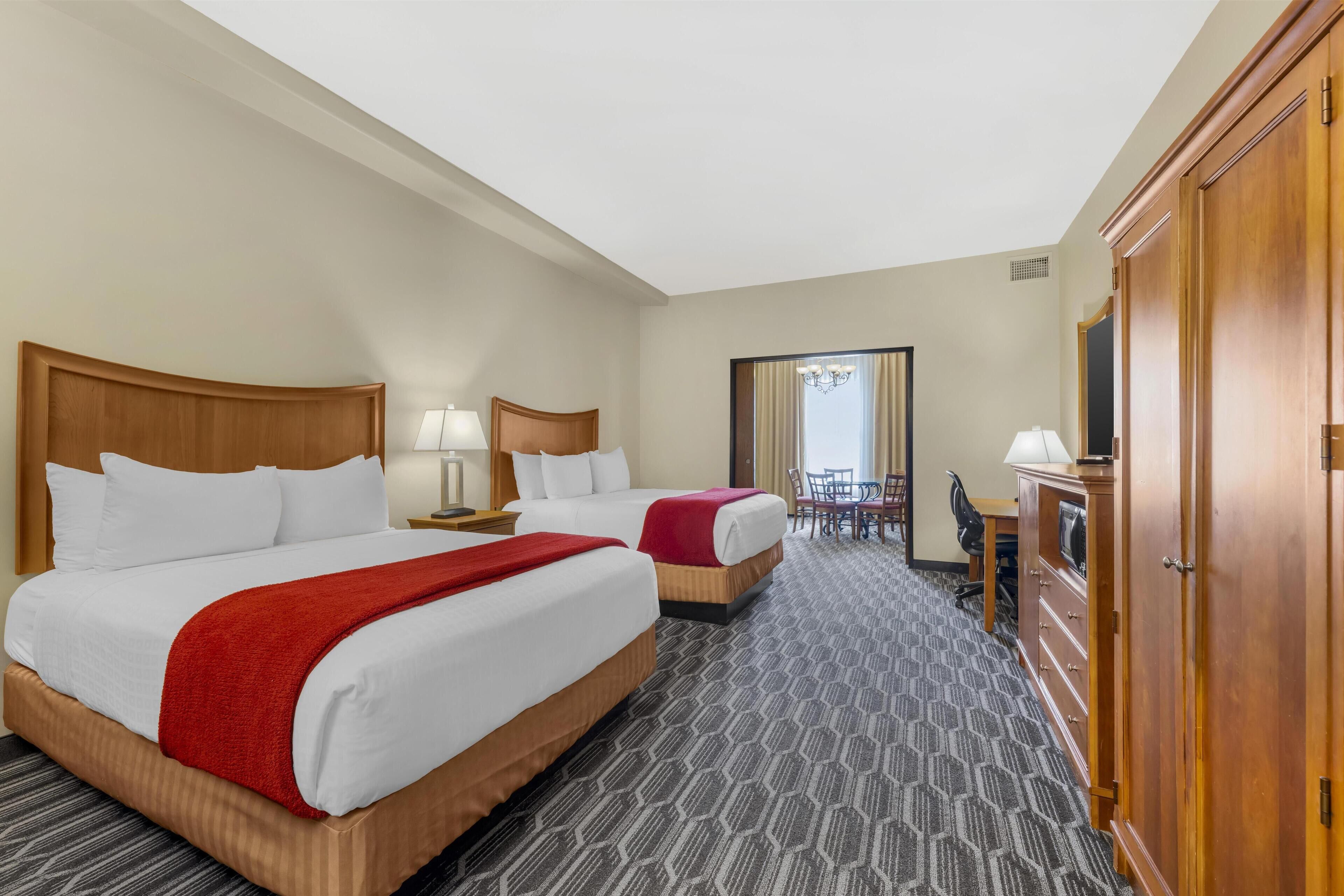 Suite, Multiple Beds, Non Smoking | Premium bedding, pillowtop beds, in-room safe, desk