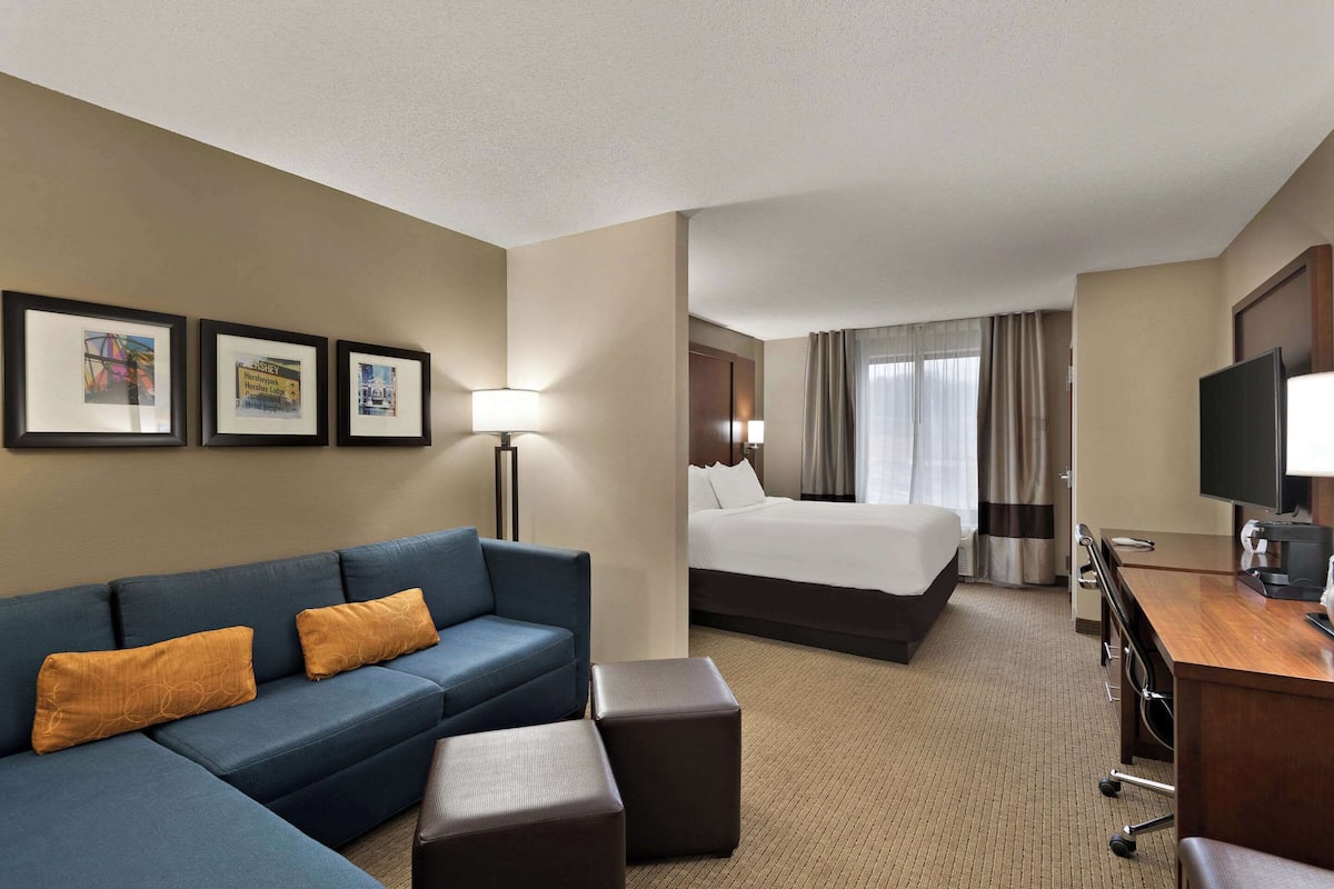 suite, non smoking | in-room safe, desk, iron/ironing board, free cots/infant beds