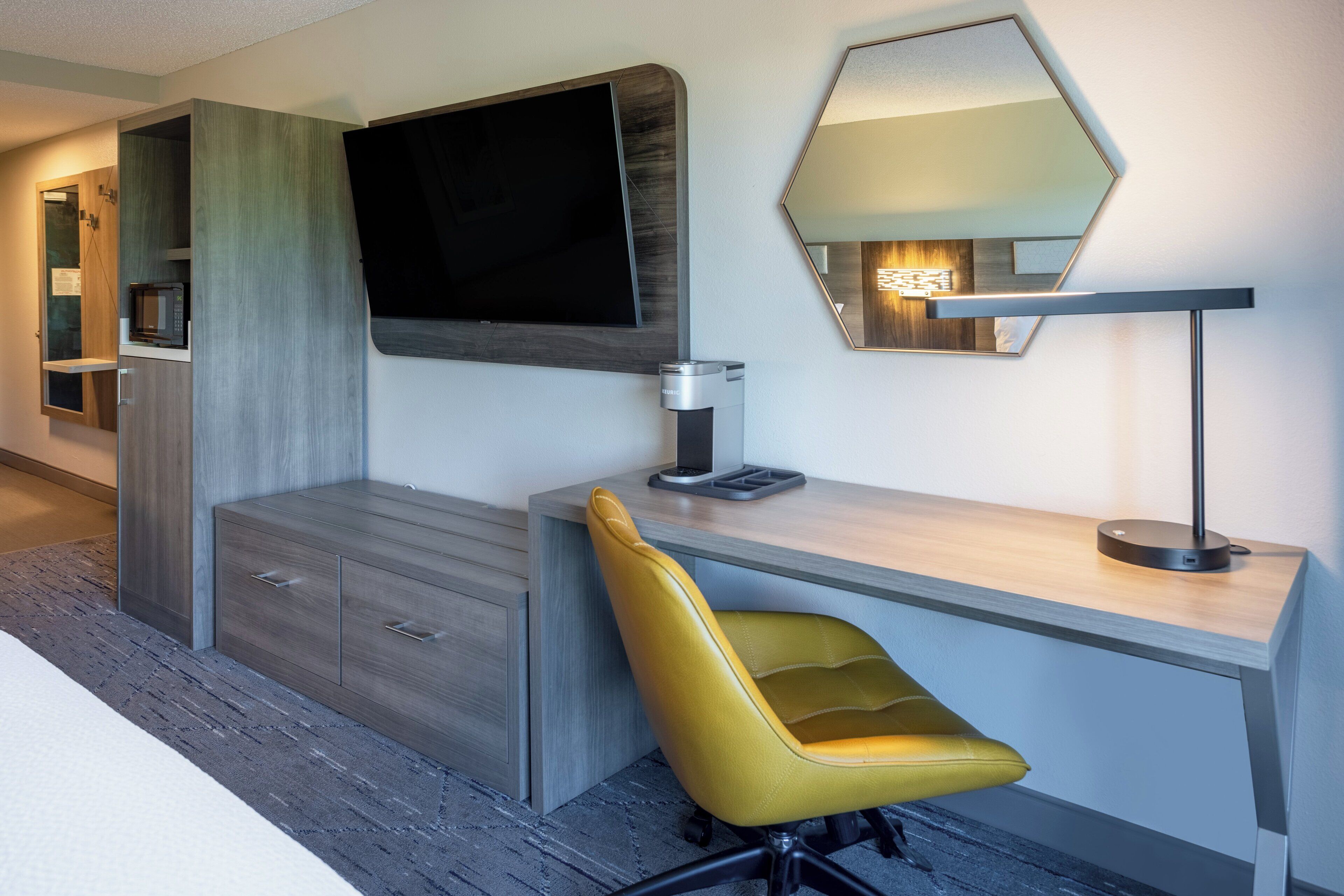 standard room, 2 queen beds | 1 bedroom, in-room safe, desk, iron/ironing board