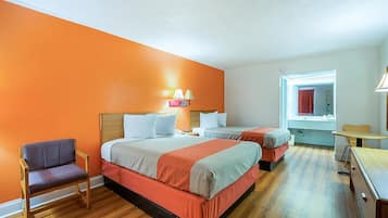 Free WiFi, bed sheets