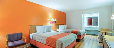 Free WiFi, bed sheets