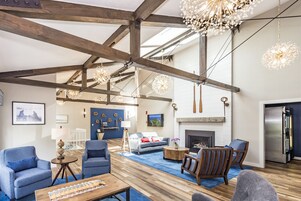 Sala de estar en el lobby