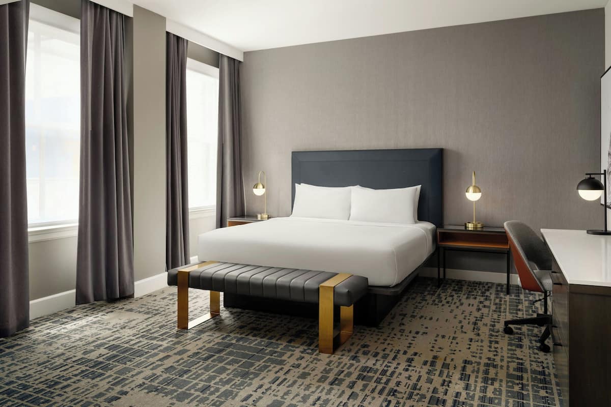 1 bedroom, hypo-allergenic bedding, down duvets, pillow-top beds