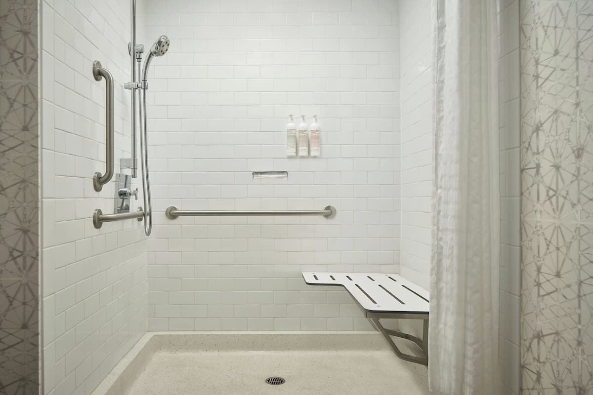 Free toiletries, hair dryer, towels, soap