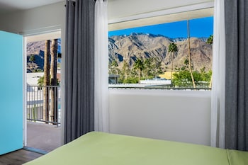 Premium bedding, pillowtop beds, in-room safe, desk at The Skylark a Palm Springs Hotel
