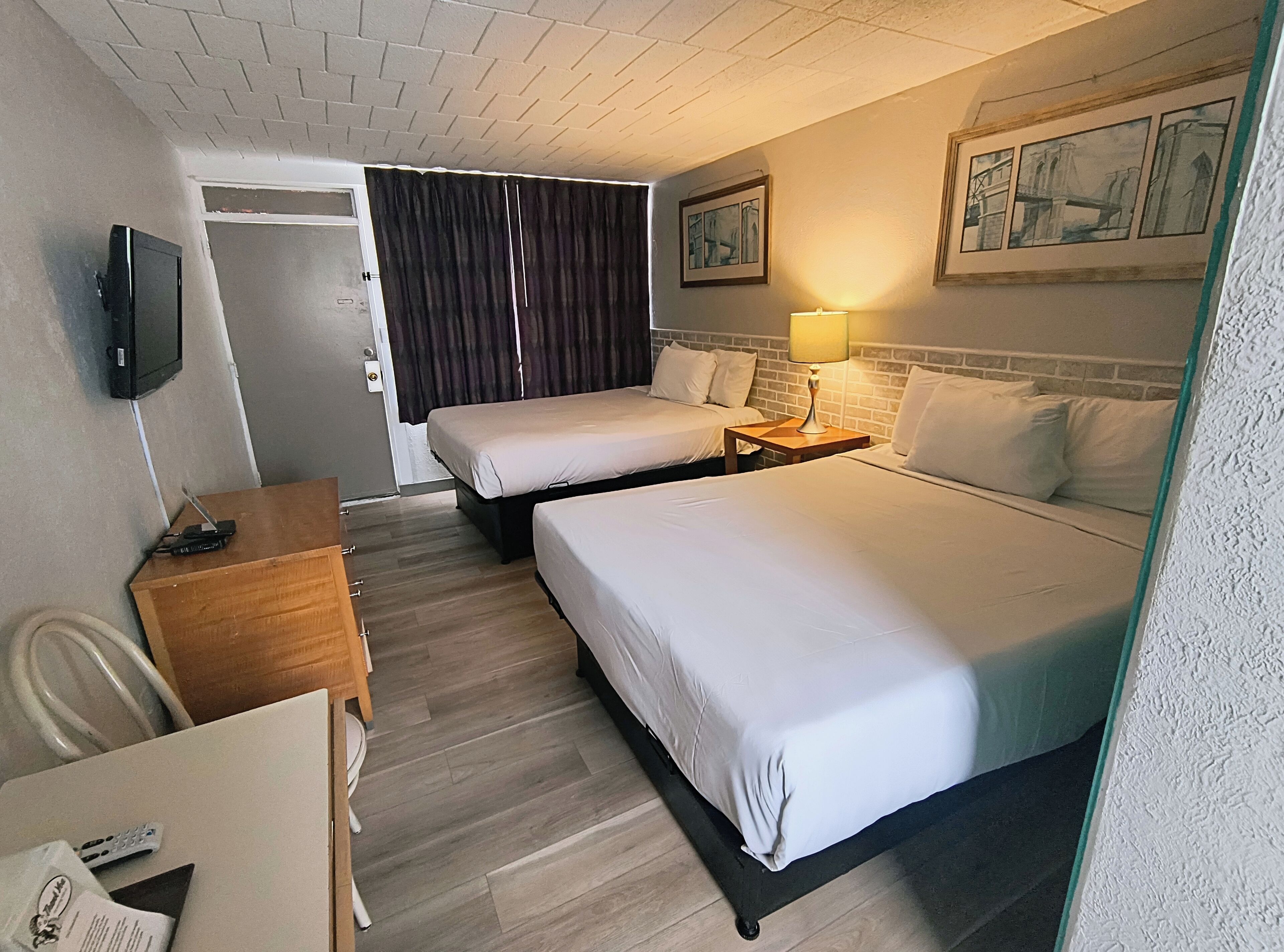 Premium bedding, free WiFi, bed sheets