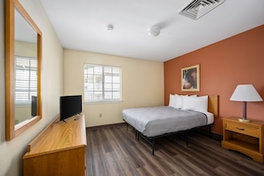 Iron/ironing board, free WiFi, bed sheets, alarm clocks