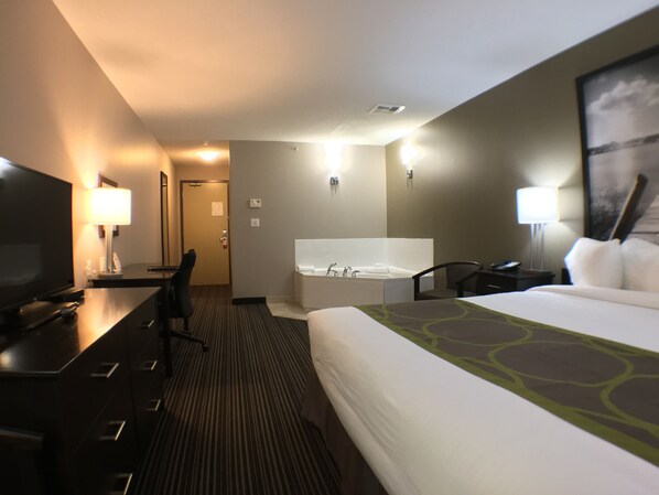 Suite, 1 King Bed, Jetted Tub