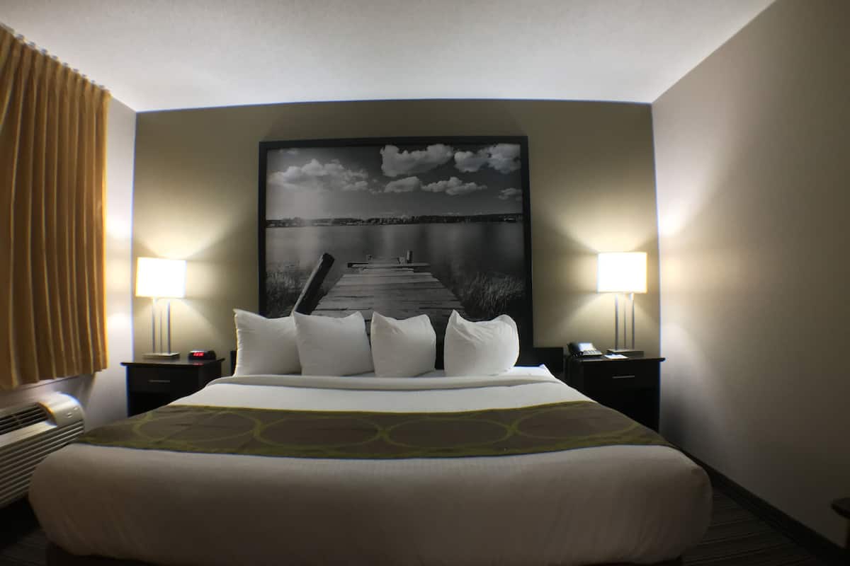 suite, 1 king bed executive suite | pillow-top beds, desk, laptop workspace, blackout curtains