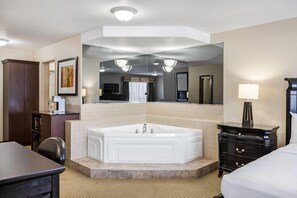 Suite, 1 King Bed, Non Smoking, Hot Tub | Desk, iron/ironing board, rollaway beds, free WiFi - Ramada by Wyndham Lac La Biche (Lac La Biche)