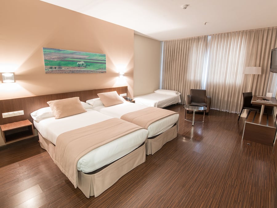 Minibar, in-room safe, desk, blackout curtains