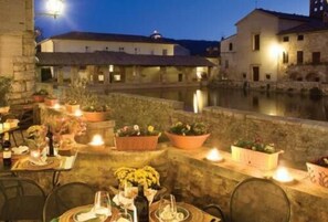 Restaurant - Albergo Le Terme (San Quirico d'Orcia)
