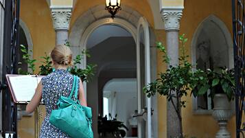 Entrada de la propiedad