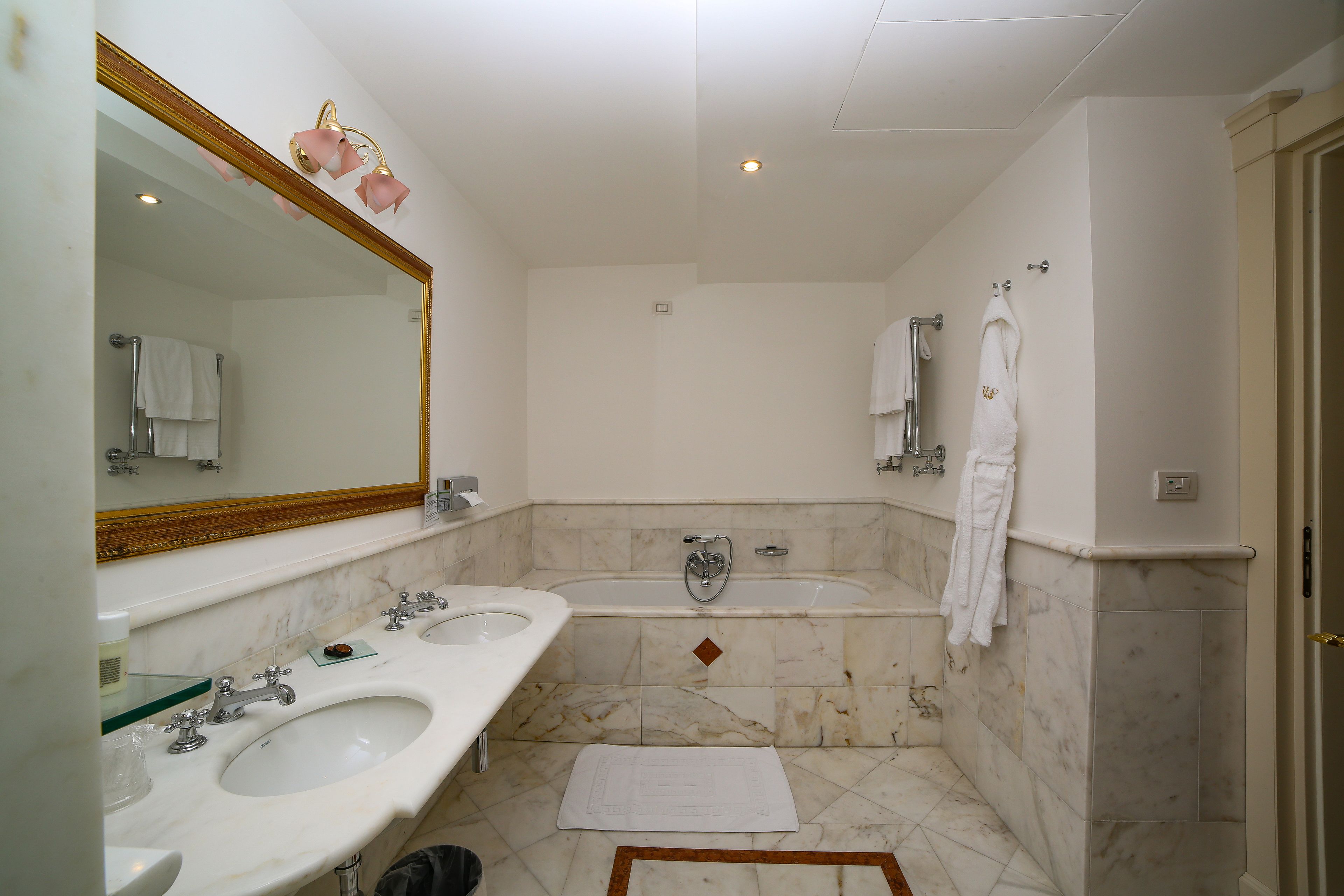 suite, balcony, tower | bathroom | free toiletries, hair dryer, slippers, bidet