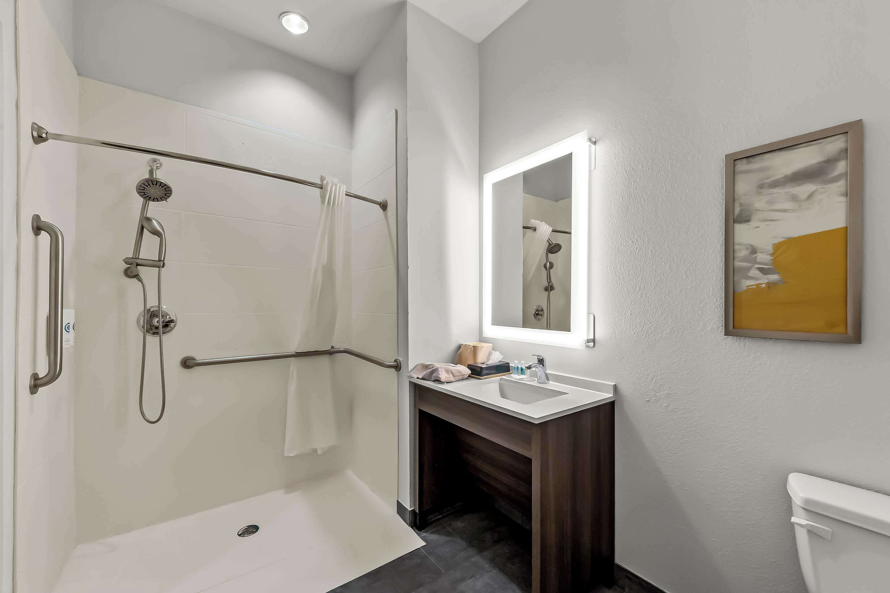 room, 2 queen beds, accessible, non smoking | in-room safe, desk, iron/ironing board, free wifi