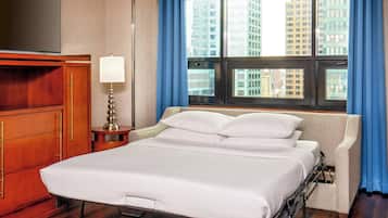 1 habitación, ropa de cama hipoalergénica y cubrecamas