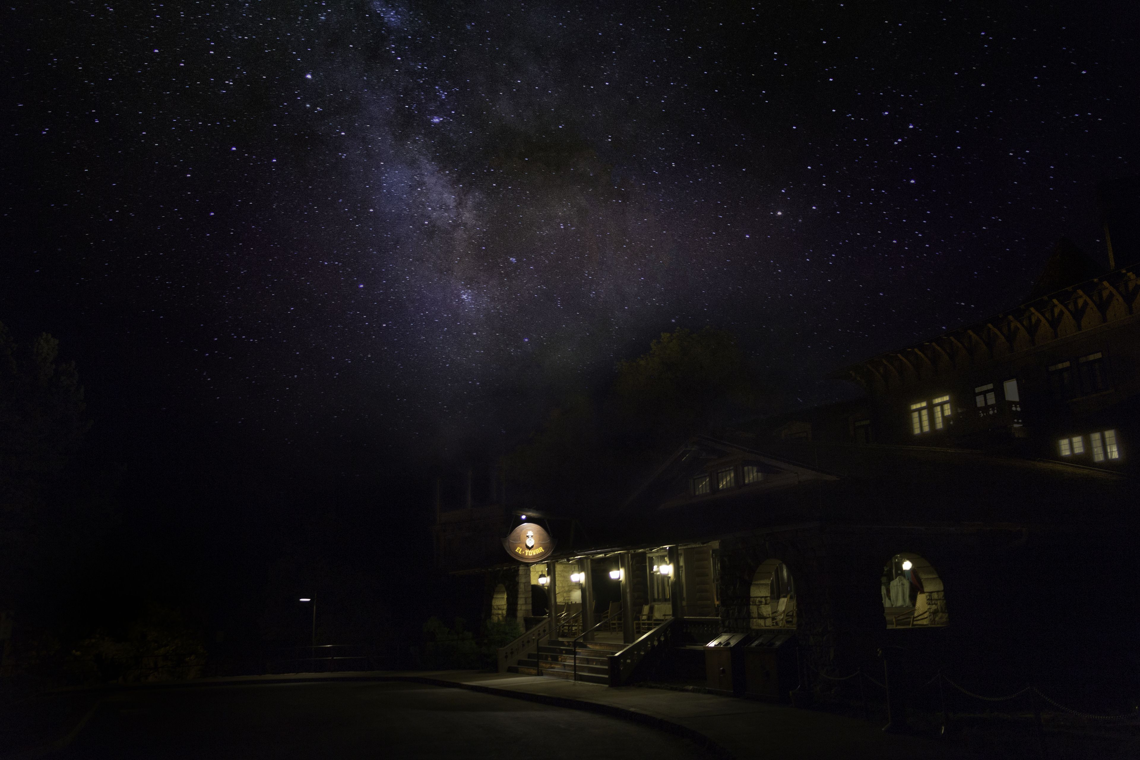 front of property – evening/night