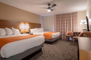 Standard Room, 2 Queen Beds (North) | Free cribs/infant beds, rollaway beds, bed sheets