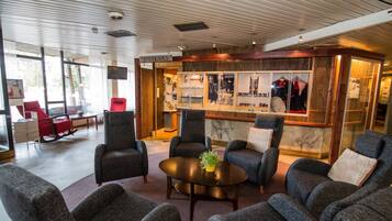 Sitteområde i lobbyen