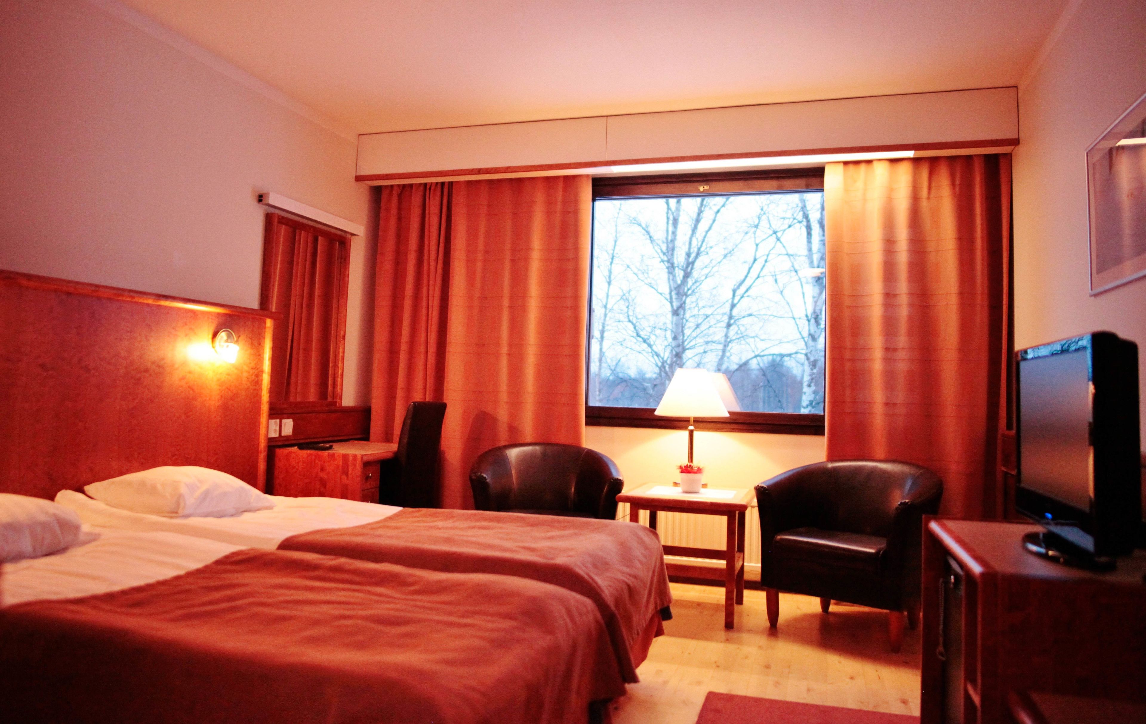 twin room | select comfort beds, desk, blackout curtains, iron/ironing board