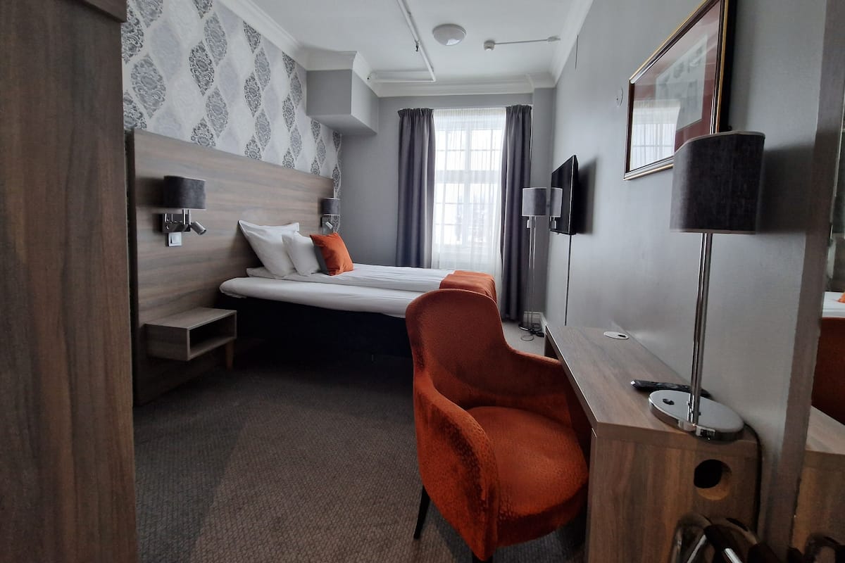 Enkeltrom med utsikt | 1 slaapkamer, donzen dekbedden, pillowtop-bedden