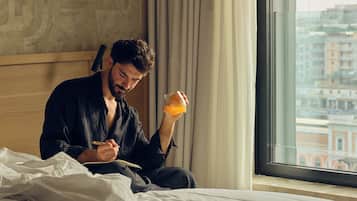 Superior Double Room | Hypo-allergenic bedding, in-room safe, desk, blackout drapes