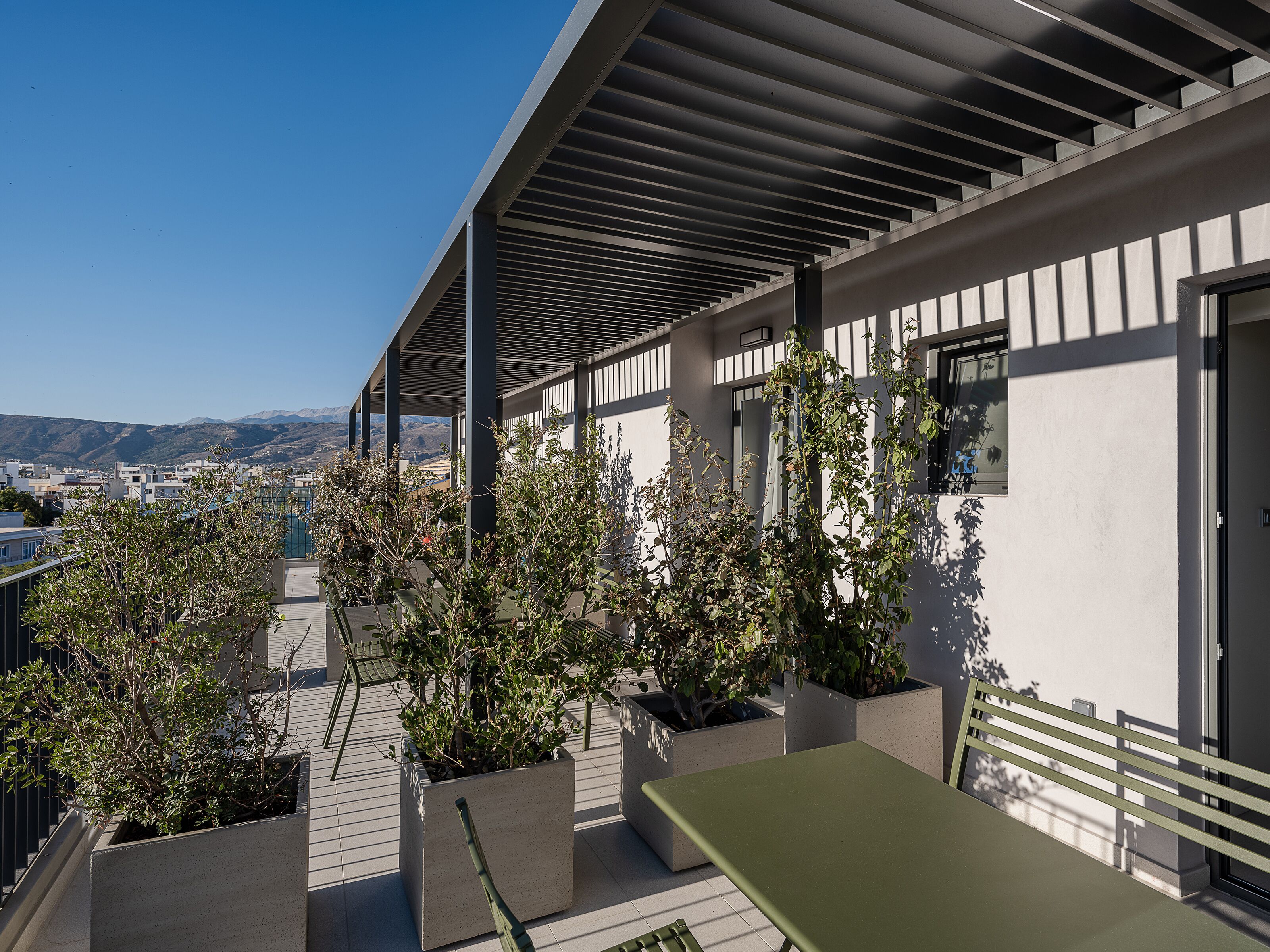 Chambre Double Supérieure, terrasse, vue ville | Vue sur la ville