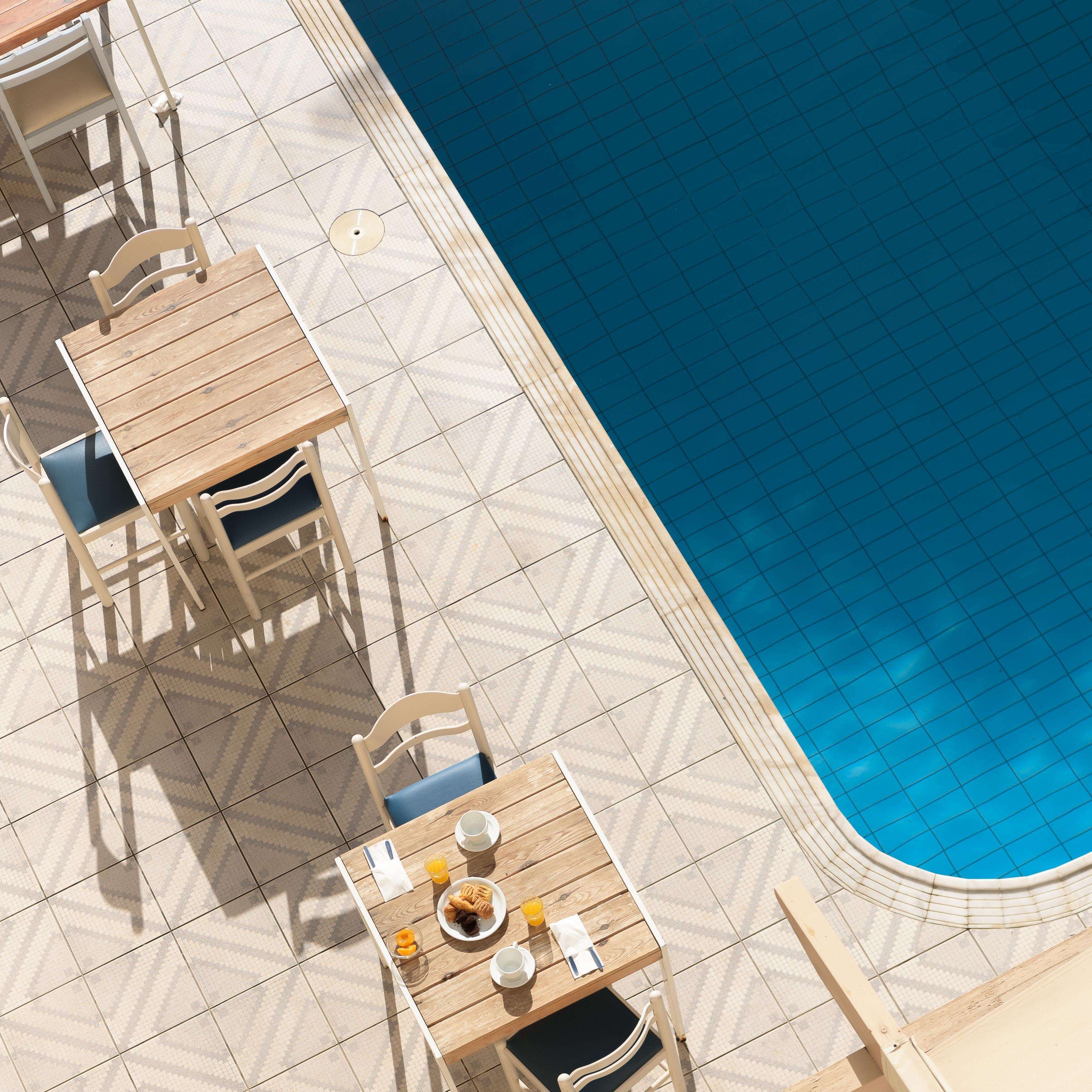 breakfast, dinner served; greek cuisine, pool views