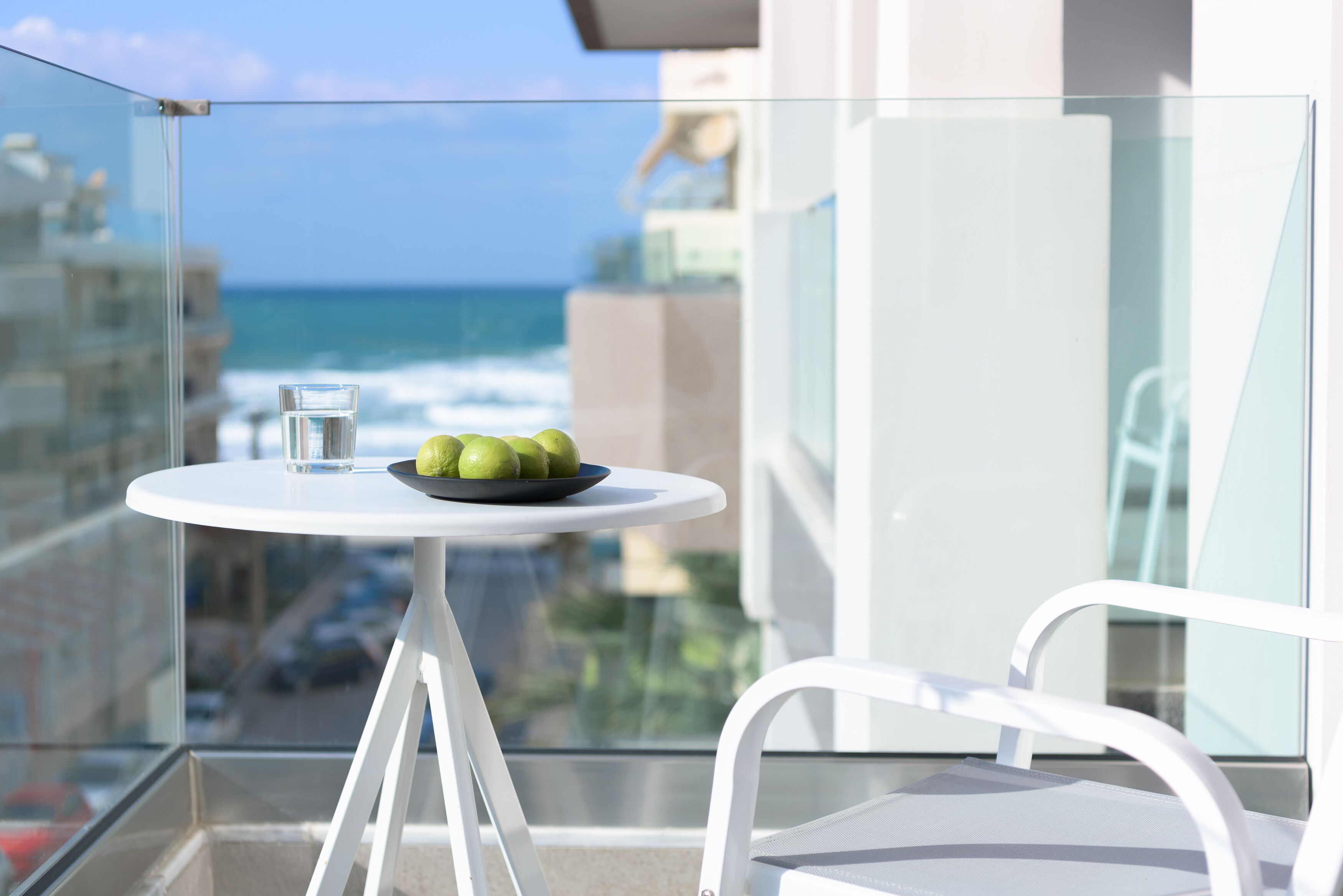 premium room, partial sea view | terrace/patio