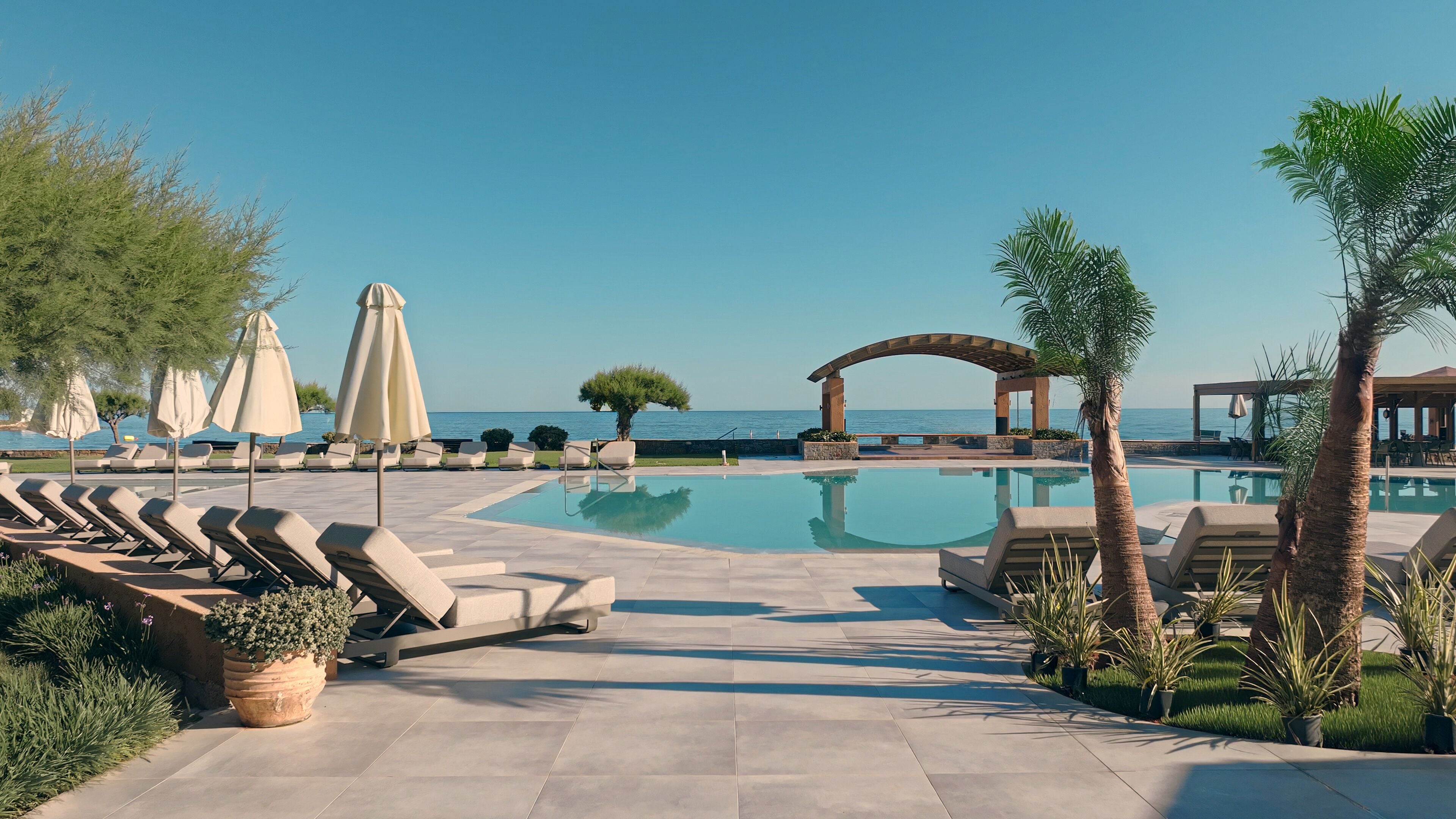 Alberca al aire libre