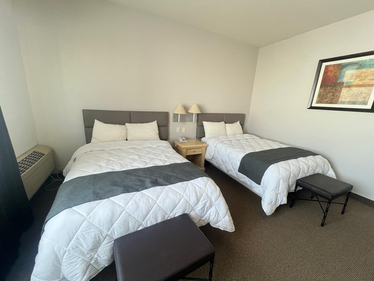 Desk, iron/ironing board, free cots/infant beds, free WiFi