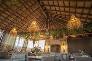 Lunch and dinner served, Moroccan cuisine