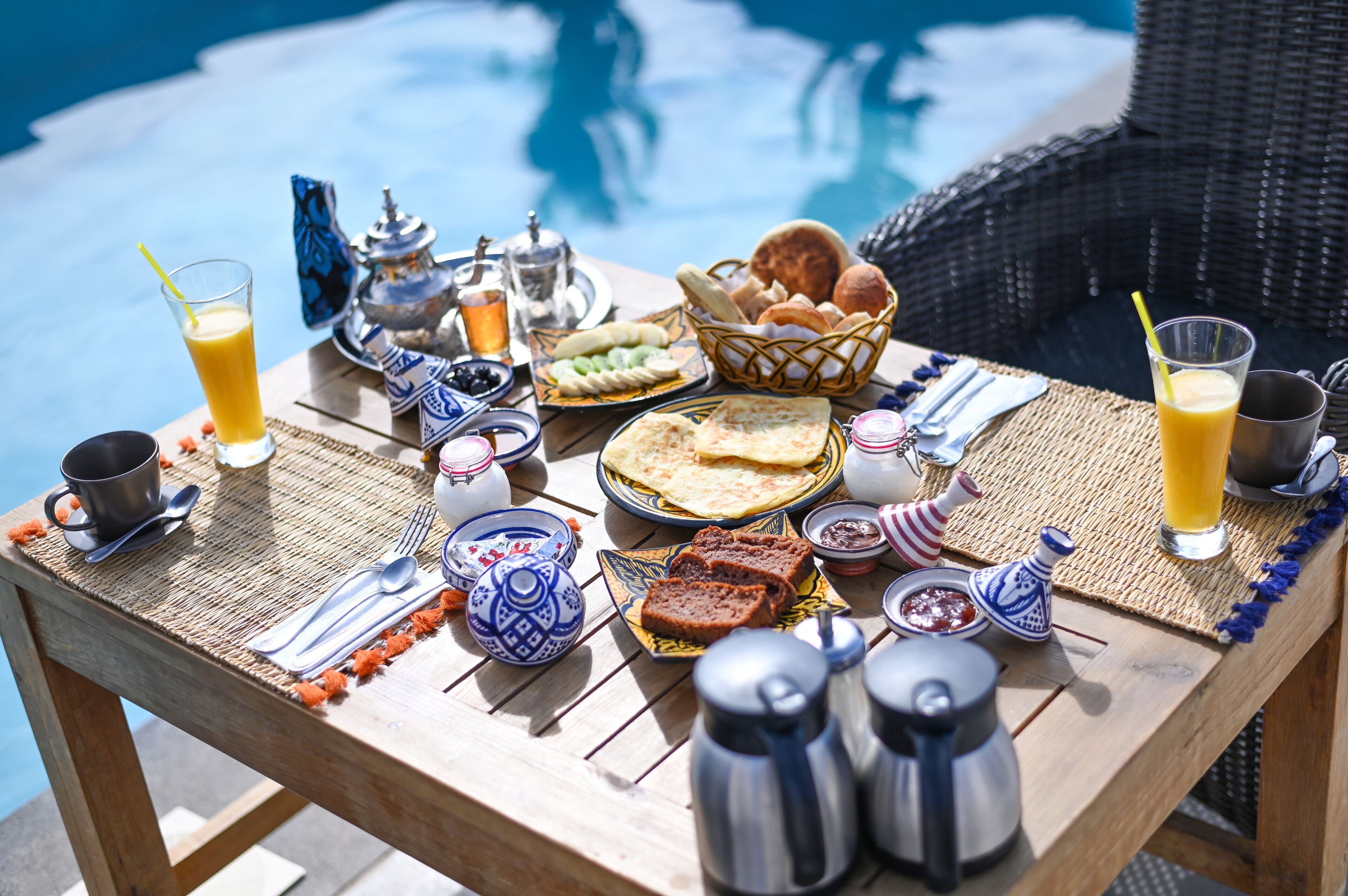 Free daily local cuisine breakfast