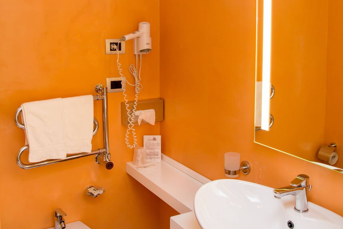 superior double or twin room, garden view | bathroom | shower, rainfall showerhead, free toiletries, hair dryer