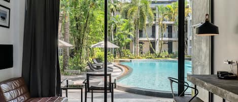 Superior Double Room Pool Access | วิวจากห้องพัก