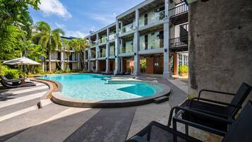 Superior Double Room Pool Access | Balcony view