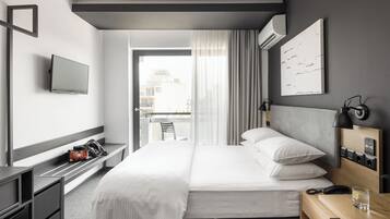 1 camera, biancheria in cotone egiziano, una cassaforte in camera