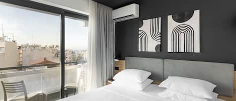 1 habitación y sábanas de algodón egipcio