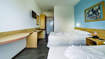 Quarto standard | 1 quarto, roupas de cama de algodão egípcio, frigobar