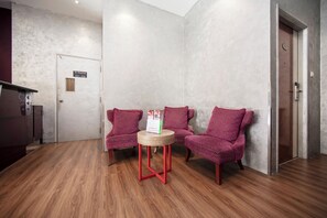 Sala de estar en el lobby