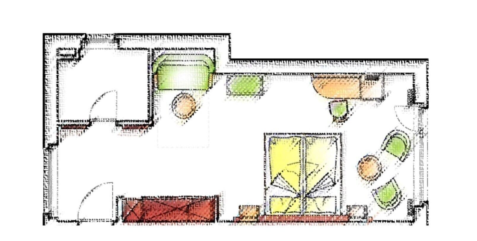 1 bedroom, hypo-allergenic bedding, minibar, in-room safe