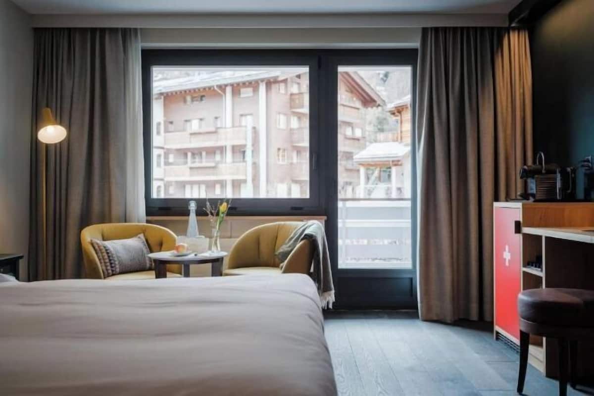 1 chambre, literie hypoallergénique, minibar